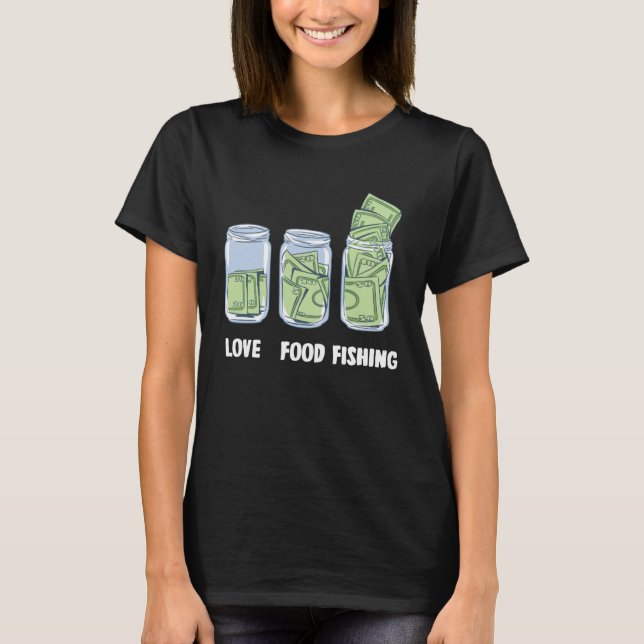 Camiseta banco de dinero de pesca (Anverso)