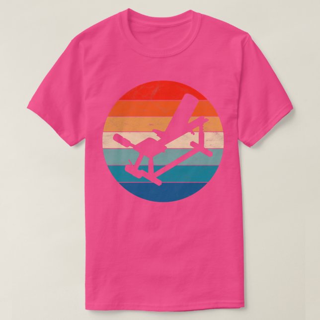 Camiseta Banco de Levantamiento de Peso (Diseño del anverso)