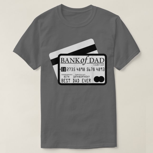 Camiseta Banco de papá (Diseño del anverso)