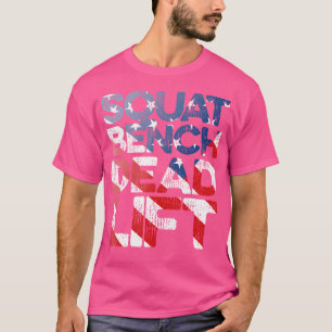 Camiseta Banco de Sentadillas con Bandera de EE. UU. para E