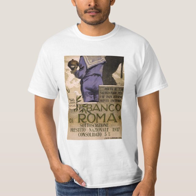 Camiseta Banco di Roma (Anverso)