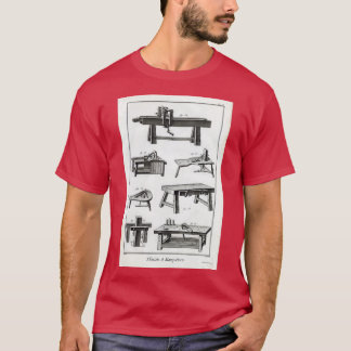 Camiseta Bancos de trabajo del siglo XVIII T