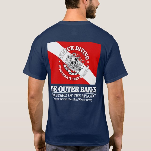 Camiseta Bancos exteriores (Reverso)