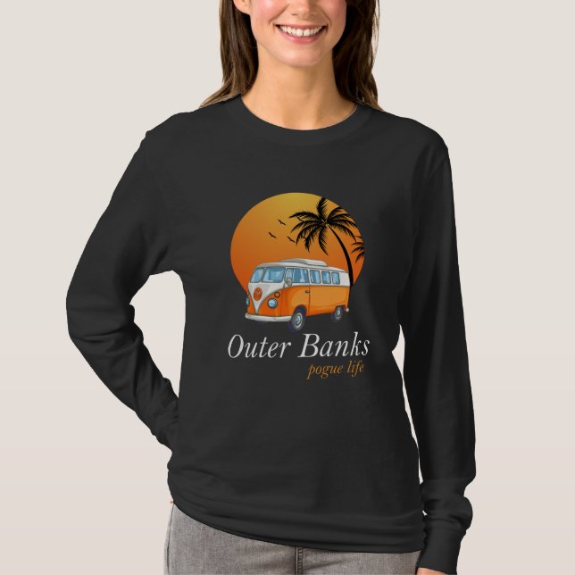 Camiseta bancos exteriores bromas de vida (Anverso)