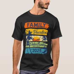 Camiseta Bancos exteriores de vacaciones familiares Carolin