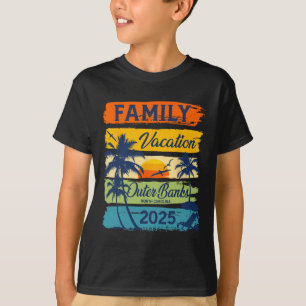 Camiseta Bancos exteriores de vacaciones familiares Carolin