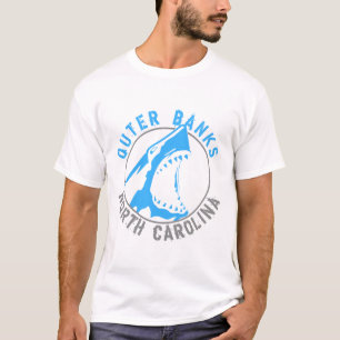 Camiseta Bancos exteriores de verano - Carolina del Norte