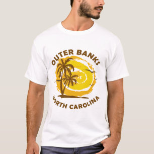 Camiseta Bancos exteriores de verano - Carolina del Norte