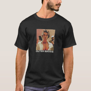 Camiseta Bancos Exteriores John B Retrato Zapatos Premium A