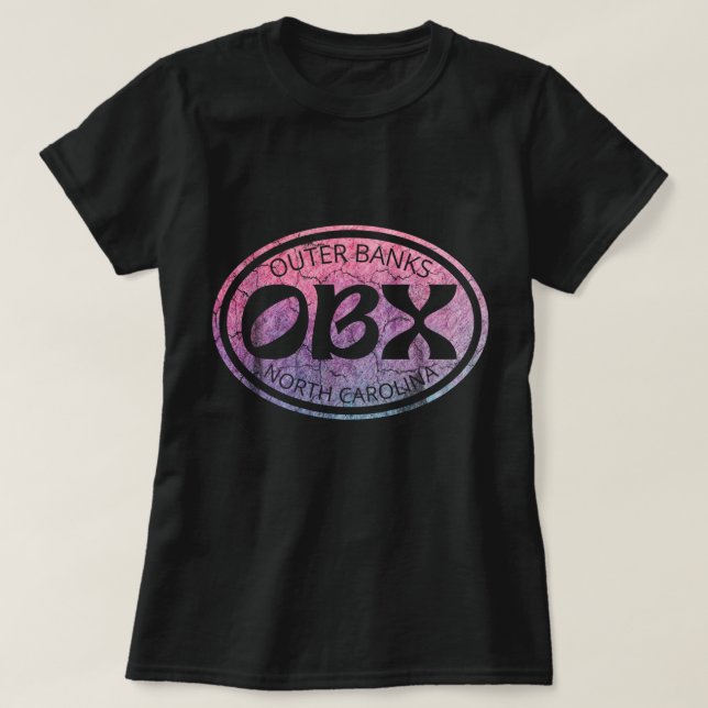 Camiseta Bancos Exteriores North Carolina OBX Beach Summer  (Diseño del anverso)