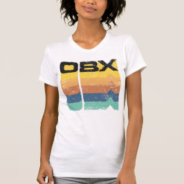 Camiseta Bancos exteriores OBX Arco arco iris