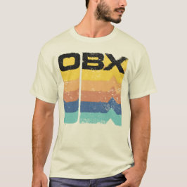 Camiseta Bancos exteriores OBX Arco arco iris