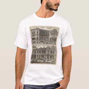 Camiseta Bancos, residencia, casa del casco, centro de