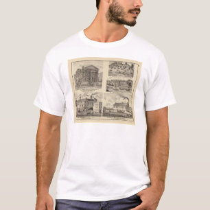 Camiseta Bancos, residencias y cervecerías en Shawneetown