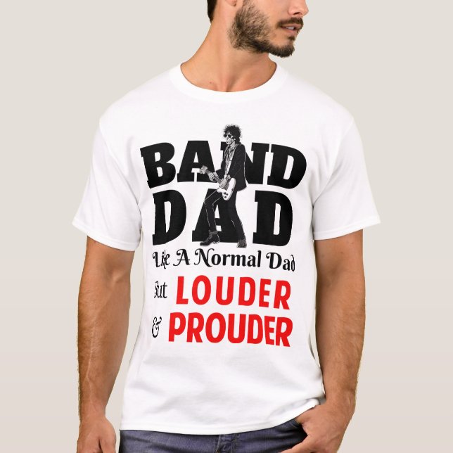Camiseta Band Dad T-Shirt (Anverso)