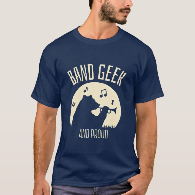Camiseta Band Geek and Proud Back to School (Anverso)