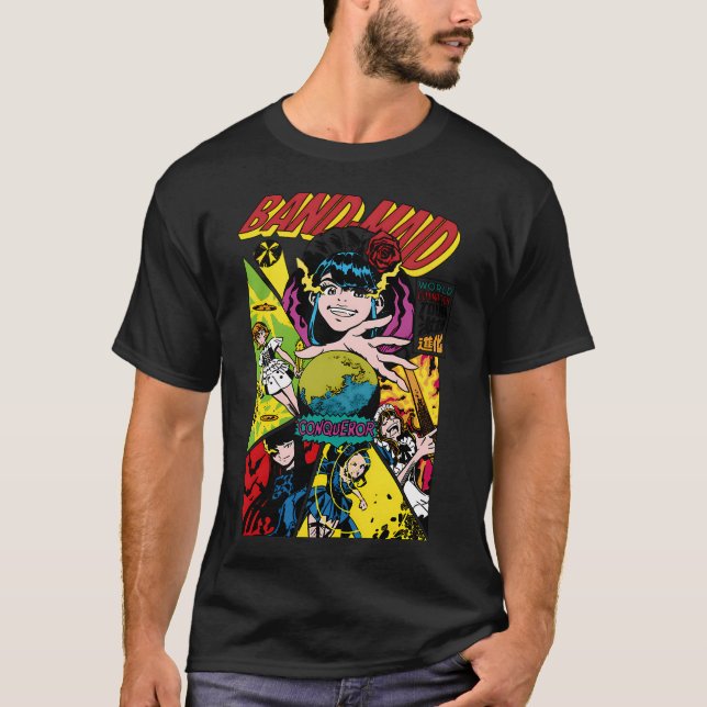 Camiseta Band Maid Clásico (Anverso)