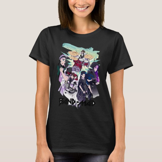Camiseta Band Maid Tendencia (Anverso)