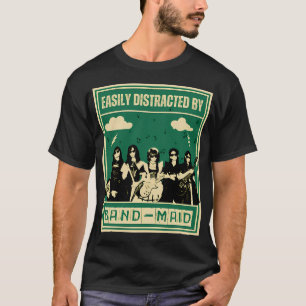 Camiseta Band Maids - Fácilmente Distraídas Por