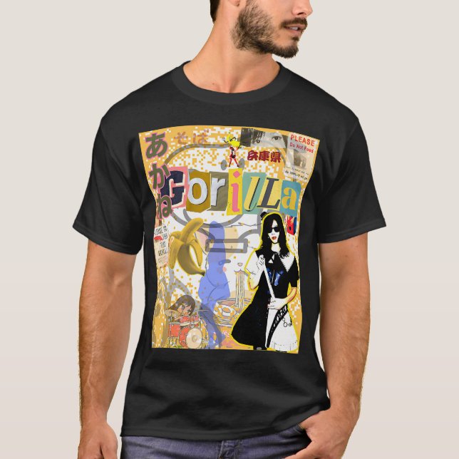 Camiseta Band Maids - Gorilas (Anverso)