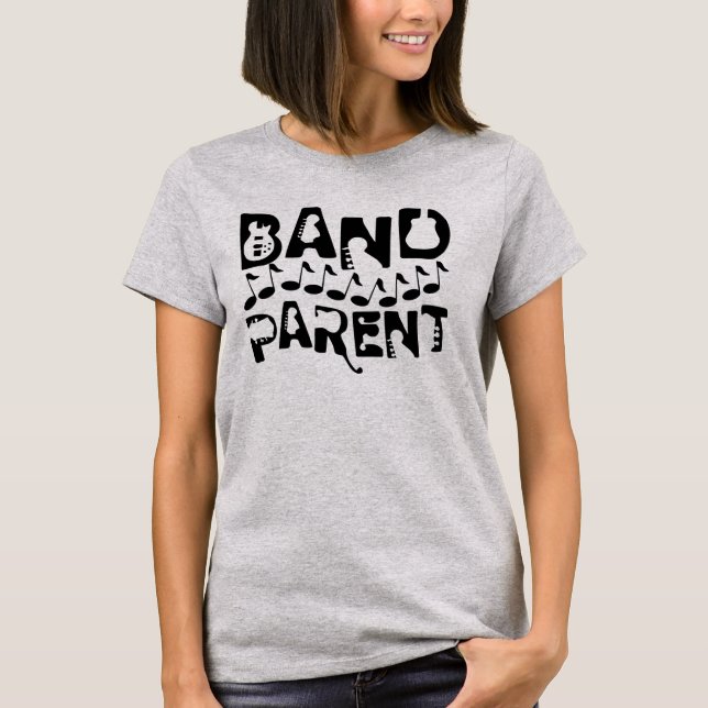 Camiseta Band Parent Music Notes (Anverso)