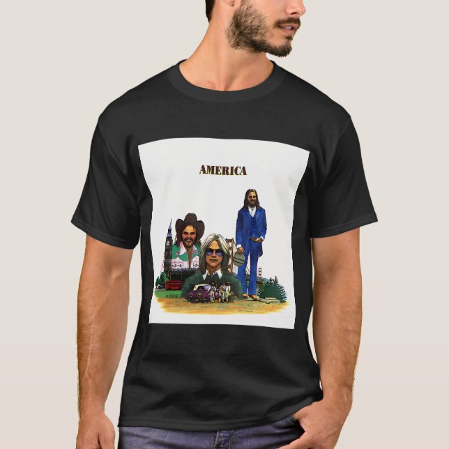 Camiseta banda America (Anverso)