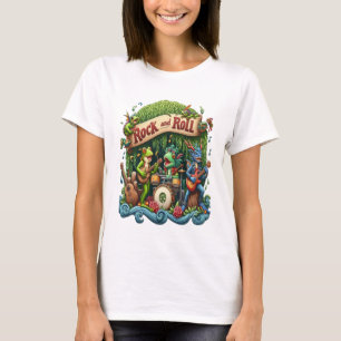 Camiseta Banda anfibia interfiriendo en un pantano con Guit