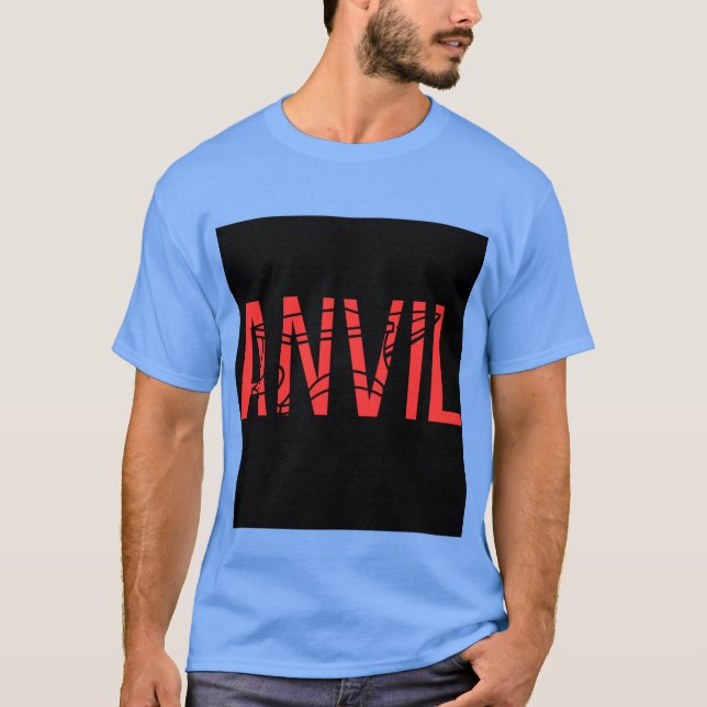 Camiseta Banda Anvil (Anverso)
