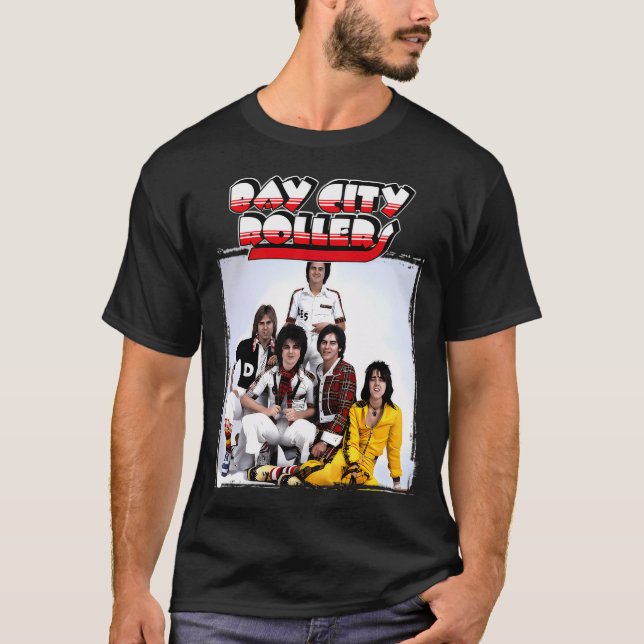 Camiseta Banda Bay City Rollers #19 (Anverso)