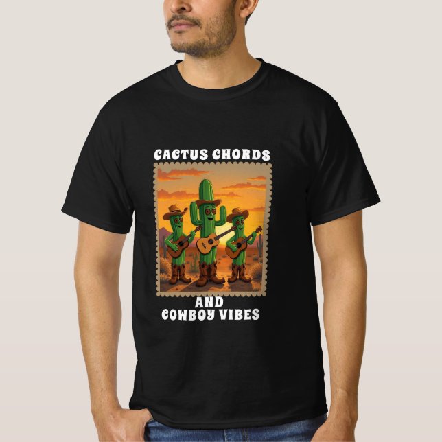 Camiseta banda Cactus (Anverso)