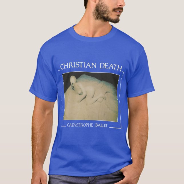 Camiseta Banda Christian Death retro (Anverso)