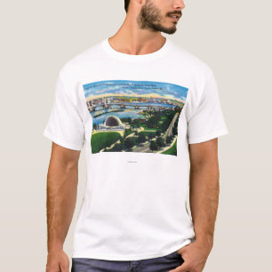 Camiseta Banda conmemorativa Shell, el río Charles de la