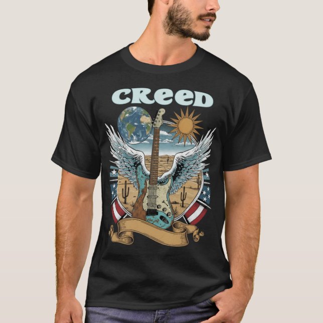 Camiseta Banda Creed (Anverso)
