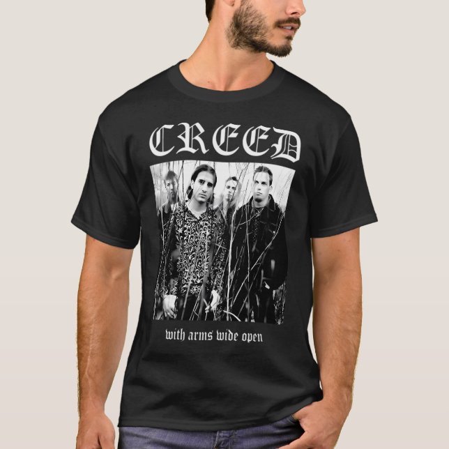 Camiseta Banda Creed (Anverso)