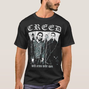 Camiseta banda Creed