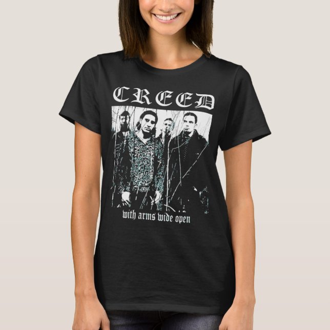 Camiseta Banda Creed (Anverso)