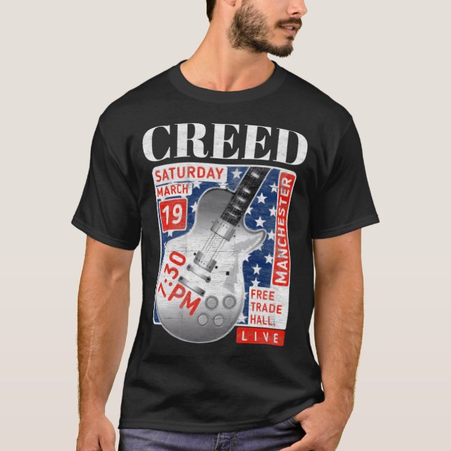 Camiseta Banda Creed (Anverso)
