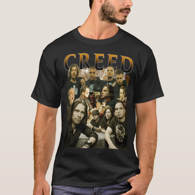 Camiseta Banda Creed (Anverso)