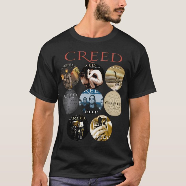 Camiseta Banda Creed (Anverso)