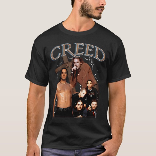 Camiseta Banda Creed (Anverso)