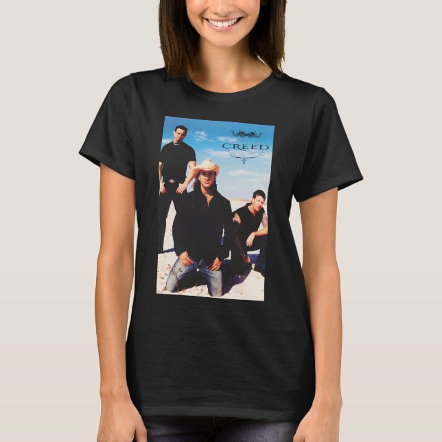 Camiseta Banda Creed Activa (Anverso)