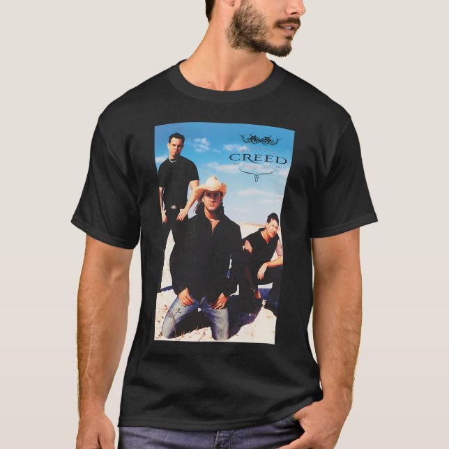 Camiseta Banda Creed Clásica (Anverso)