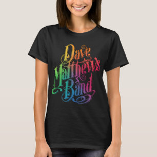 Camiseta Banda Dave Matthews Abtrack Colorido Clásico