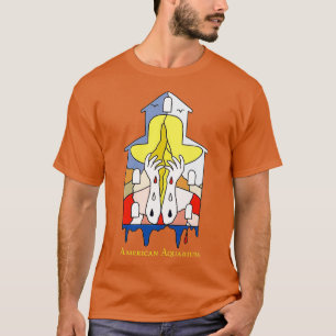 Camiseta banda de acuario de amarica