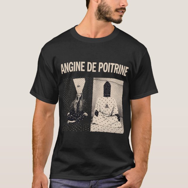 Camiseta Banda de Angina de Pecho (Anverso)
