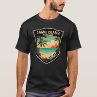 Banda de arte de viajes de la isla Ko Samui Tailan
