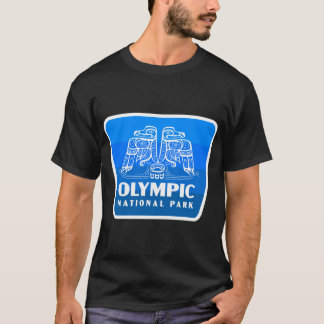 Camiseta Banda de aves retro del Parque Nacional Olímpico A