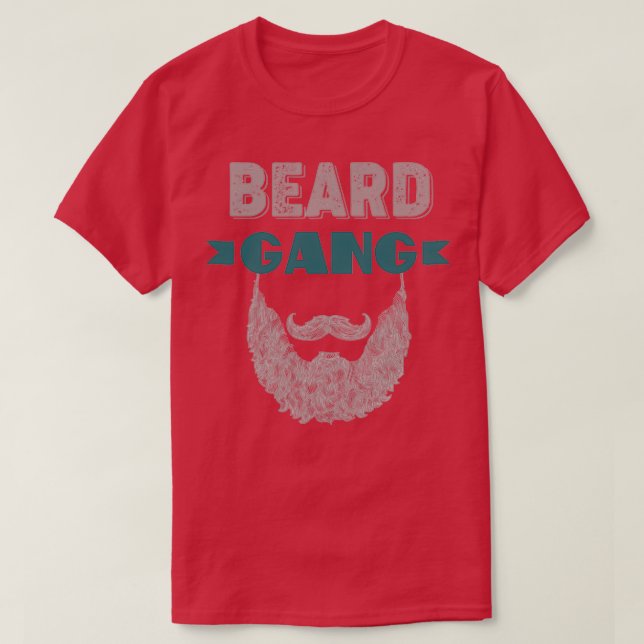 Camiseta Banda de barba 14 (Diseño del anverso)