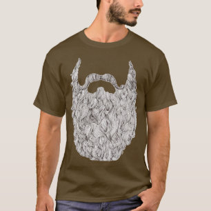 Camiseta Banda de barba barba completa
