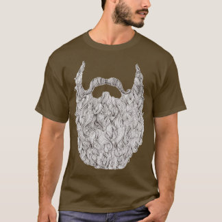 Camiseta Banda de barba barba completa